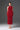Red Floral Garden Lace Maxi Dress With Long Bow Straps - IHF STUDIO