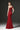 Red Floral Garden Lace one-shoulder mermaid dress - IHF STUDIO