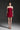 Red Floral Garden Lace Strapless Mini Dress with Crystal Cluster Embellishment - IHF STUDIO