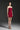 Red Floral Garden Lace Strapless Mini Dress with Crystal Cluster Embellishment - IHF STUDIO
