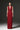 Red Floral Garden Lace V-neck maxi-column dress with crystal cluster embellishment - IHF STUDIO