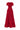 Red Floral Garden Short Sleeves A-Line Maxi Dress - IHF STUDIO