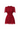 Red Floral Garden short-sleeve mini dress - IHF STUDIO