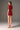 Red Floral Garden short-sleeve mini dress - IHF STUDIO
