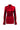Red Slim-Fit Shirt With Low-Rise Mini Skirt - IHF STUDIO