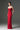 Red Taffeta Maxi Corset Dress with Off-Shoulder Sequin Embellishment - IHF STUDIO
