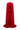 Red Taffeta Mini Column Dress with Sequin Floral Embellishment and Draped Cape - IHF STUDIO