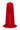 Red Taffeta Mini Column Dress with Sequin Floral Embellishment and Draped Cape - IHF STUDIO