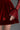 Red Vine Guipure Lace & Velvet Long-Sleeve Mini Dress With Draped Details And Heart-Shaped Embellishment - IHF STUDIO