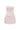 Silk Taffeta Strapless Light Pink Top with Crystal Bow Details - IHF STUDIO