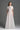 White Architectural Lace Bustier A-Line Dress With Mini Cape And Crystal Embellishment - IHF STUDIO