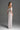 White Architectural Lace Off-Shoulder Dress With Crystal Embellishment - IHF STUDIO