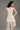 White Botanical Floral Lace Dress with Deep V-Neck Dress and Lace-Cut Straps details - IHF STUDIO