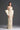 White Floral Garden Lace Square-Neck Column Dress With Large Back Bow - IHF STUDIO