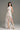 White Floral Vine Lace Dress with Halter neck and Lace-Cut Straps details - IHF STUDIO