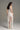 White Floral Vine Lace Dress with Halter neck and Lace-Cut Straps details - IHF STUDIO