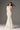 White Floral Vine Lace mermaid maxi dress with cupped bodice - IHF STUDIO