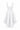 White floral vine lace U-neck mini mullet dress - IHF STUDIO