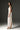 White Mesh Lace Square-Neck Midi Dress with Petite Sequin & Leather Belt - IHF STUDIO