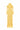 Yellow Floral Garden Lace Dress With Halter Neck And Long Sleeves - IHF STUDIO
