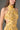Yellow Floral Garden Lace Dress with Waist Cut-Out Details - IHF STUDIO