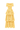 Yellow Floral Garden Lace Maxi A-line Dress With 3-tiered U-Neck - IHF STUDIO