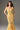 Yellow Floral Garden Non-Sleeves Mermaid Midi Dress - IHF STUDIO