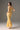 Yellow Floral Garden Non-Sleeves Mermaid Midi Dress - IHF STUDIO