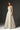 Lacquered Brocade Bustier A-line Dress with Lotus-Petal Shaped Detailing - IHF STUDIO