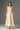 Yellow Lacquered Brocade Non-Sleeves A-line Dress - IHF STUDIO