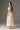 Yellow Lacquered Brocade Non-Sleeves A-line Dress - IHF STUDIO
