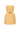 Yellow Smocked Silk Bustier Mini Column Dress with Gold Flower Waist Belt - IHF STUDIO