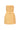 Yellow Smocked Silk Bustier Mini Column Dress with Gold Flower Waist Belt - IHF STUDIO
